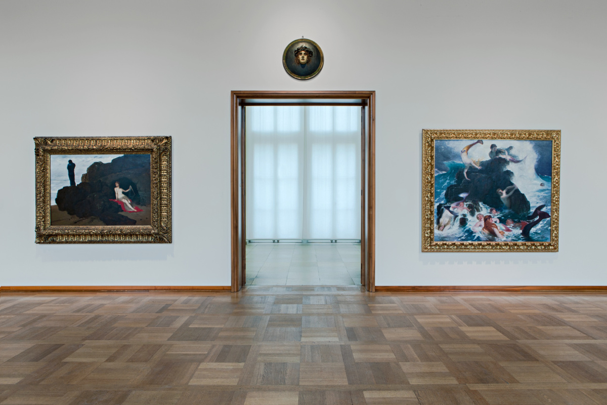 Blick in den Böcklin-Saal (Foto: Kunstmuseum Basel/Gina Folly)