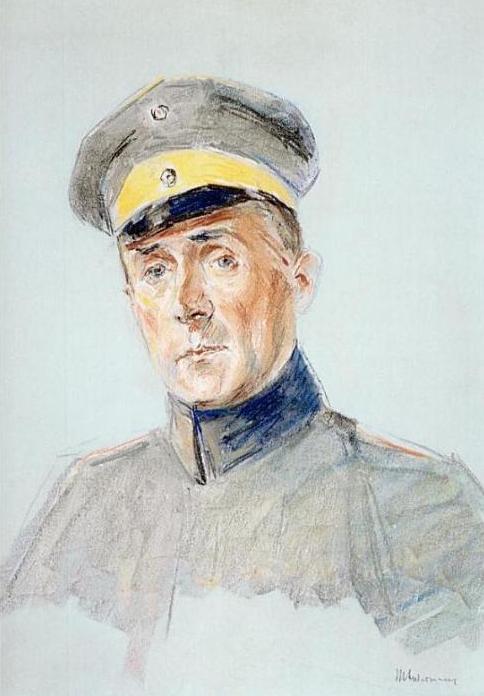 Max Liebermann, Harry Graf Kessler, Pastell, 1916 (Foto: DLA Marbach)