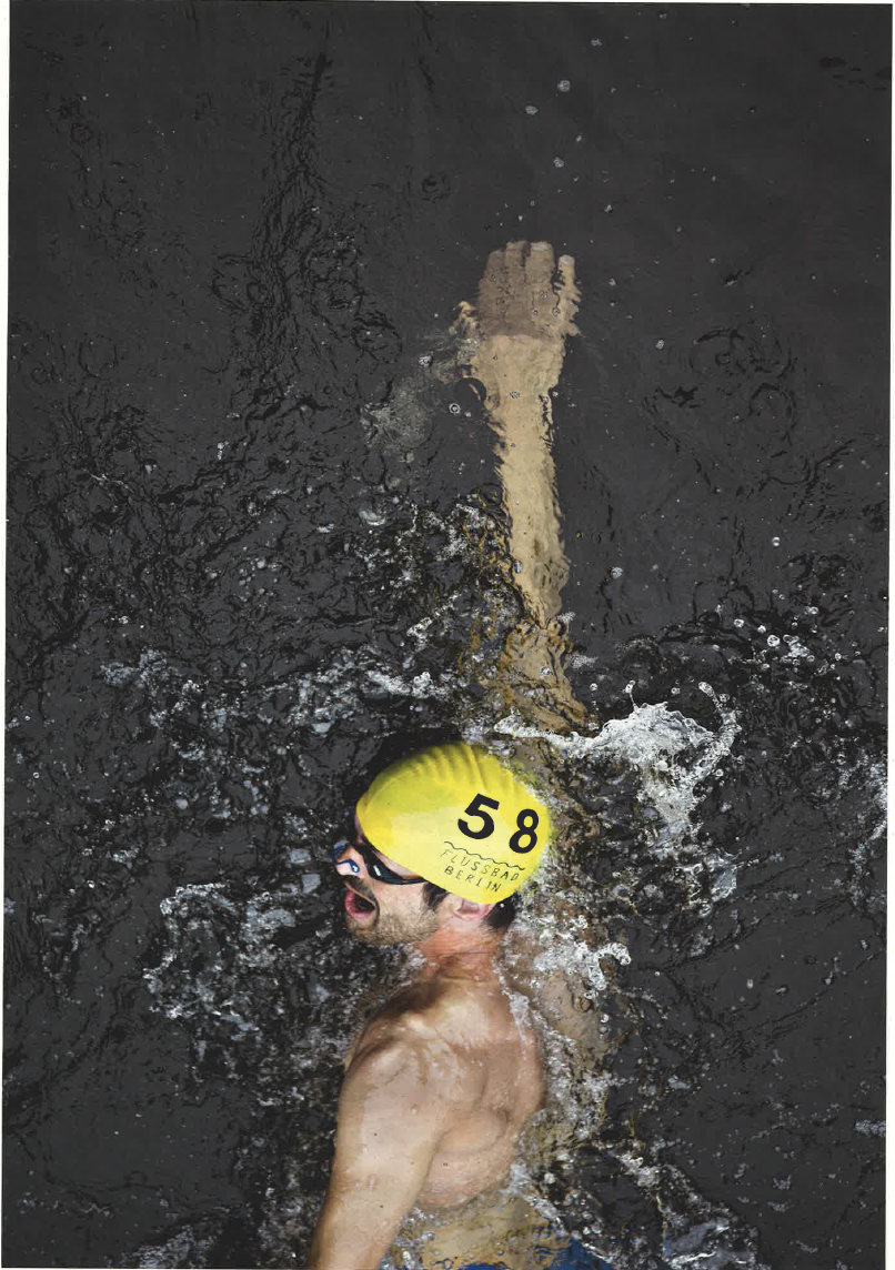 Schwimmer im Sommer 2015 (Foto: Axel Schmidt, realities:united/Flussbad Berlin e.V.)