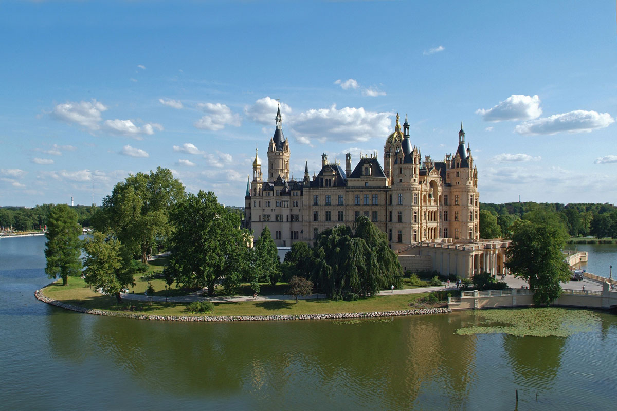 Das Schloss Schwerin steht auf der Tentativliste fürs UNESCO-Welterbe (Foto: G. Bröcker)