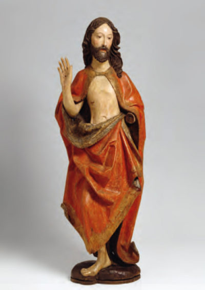 Auferstehungs-Christus (oberdeutsch, um 1480)