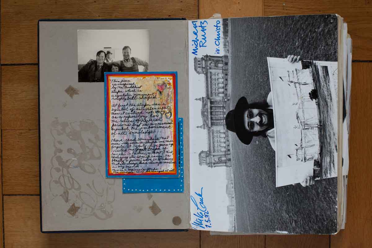 Michael Cullen, New Yorker Historiker, Publizist und Kunsthändler, brachte Christo 1971 auf die Idee, den Reichstag zu verpacken. 1995 wurde das Projekt verwirklicht (Foto: Nora Ströbel)
