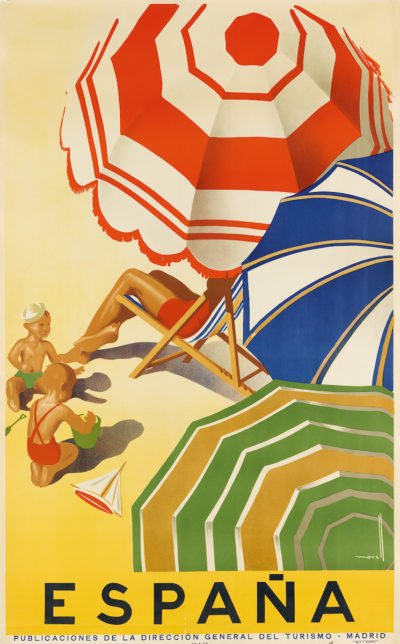 José Morell, „España“, circa 1939, Taxe 700 $, Foto: Swann Auction Galleries, New York