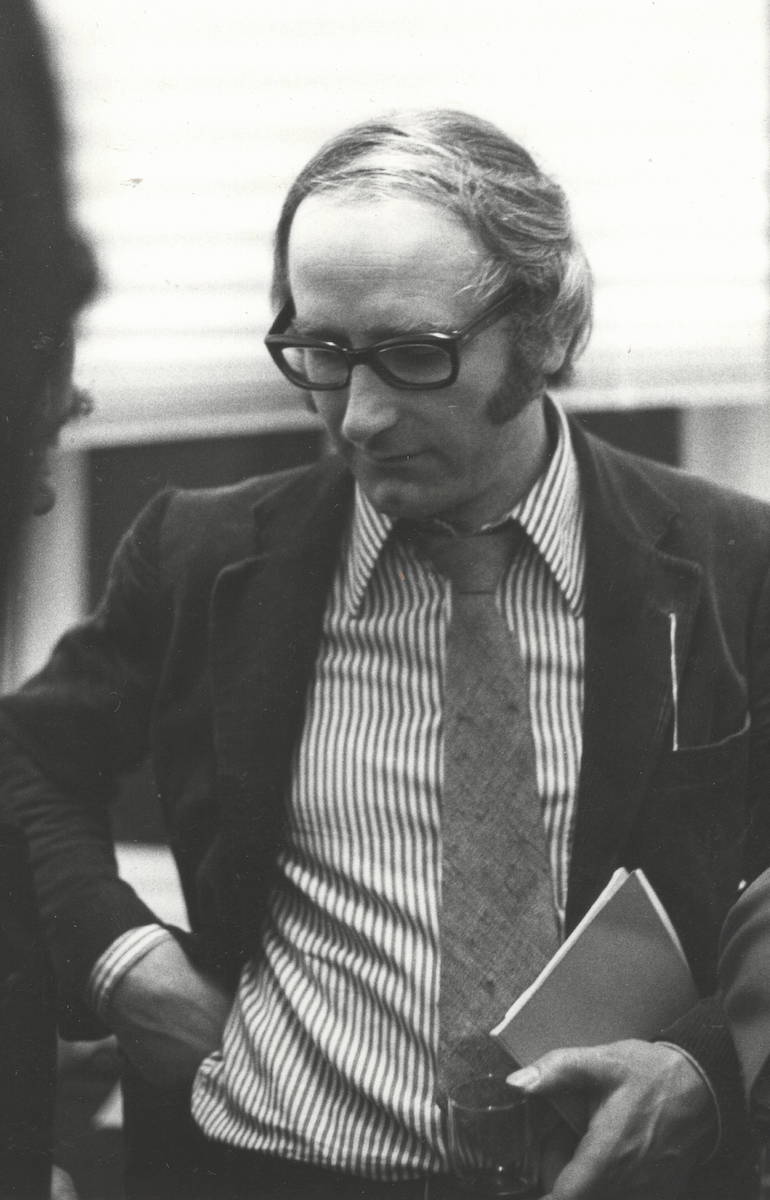 Reinhard Müller-Mehlis 1973 in München, Foto: Courtesy Daniel McLaughlin