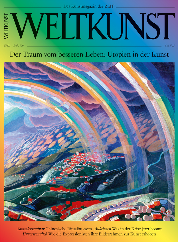 Kunst und Utopie von Antoine Watteau bis Olafur Eliasson in der Juni-Ausgabe der WELTKUNST (Copyright: Gerardo Dottori/Galleria Nazionale d’Arte Moderna e Contemporanea, Rom/Ministero per i beni e le attività culturali/ullstein bild)