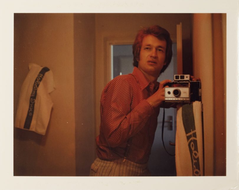 Wim Wenders, Self Portrait, 1975, 2018, C-Print, 8,5 x 10,8 cm / Courtesy of BASTIAN. © Wim Wenders, Berlin