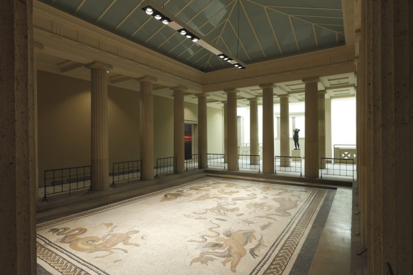 Landesmuseum Darmstadt römisches Mosaik Alfred Messel