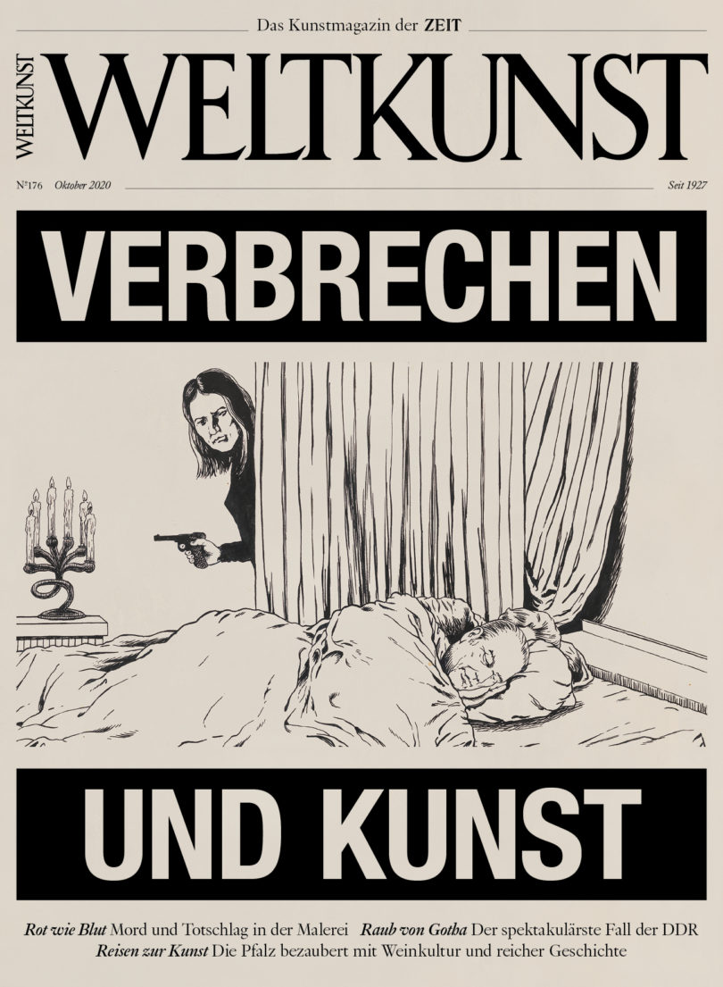 Weltkunst Cover Pettibon