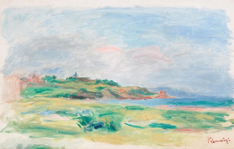 Pierre-Auguste Renoirs „Golfe, mer, falaises vertes“ Dorotheum Kunstdiebstahl