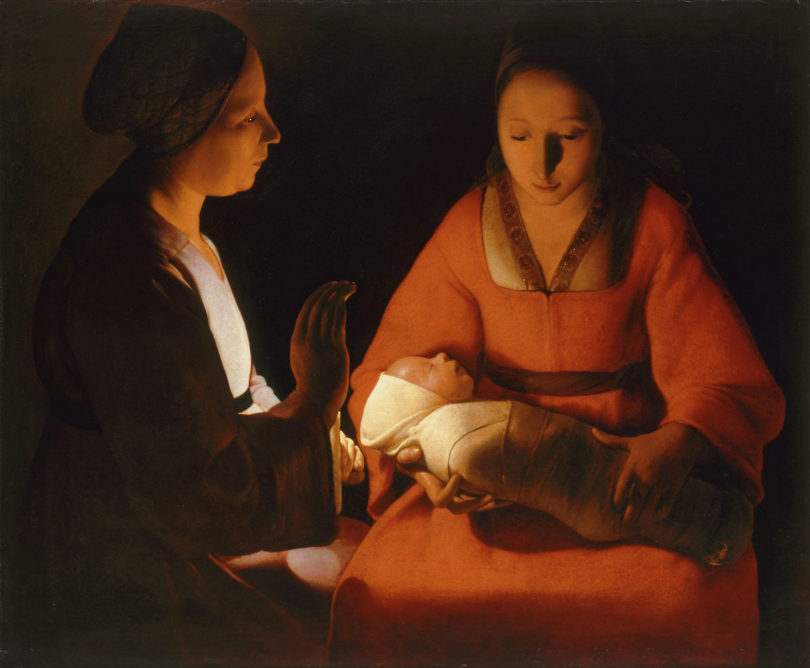 Georges de La Tour Gemälde Weihnachten