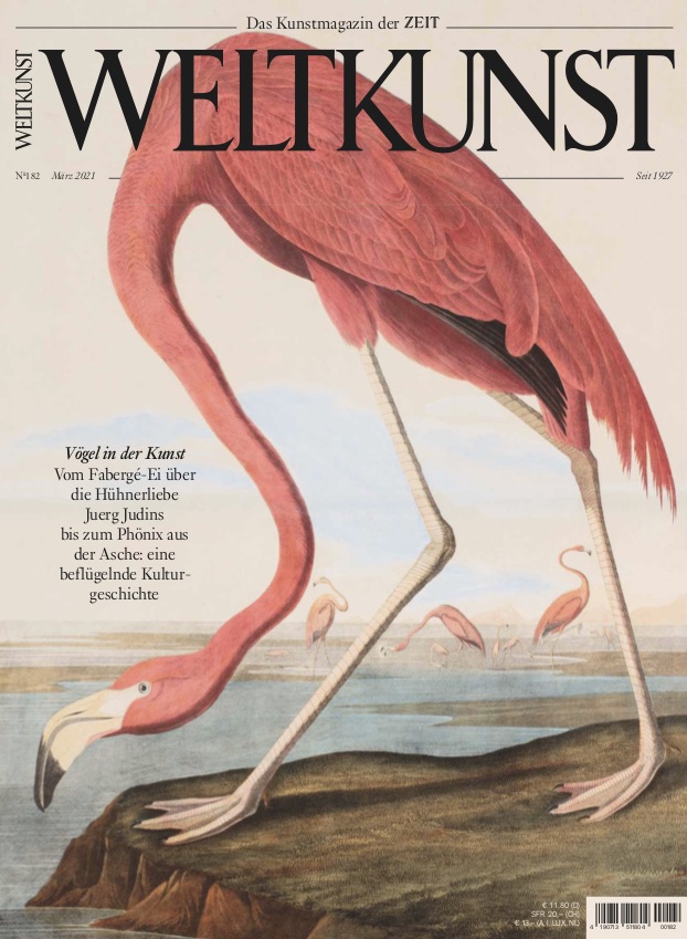 Neuee Weltkunst Cover Flamingo John James Audubon