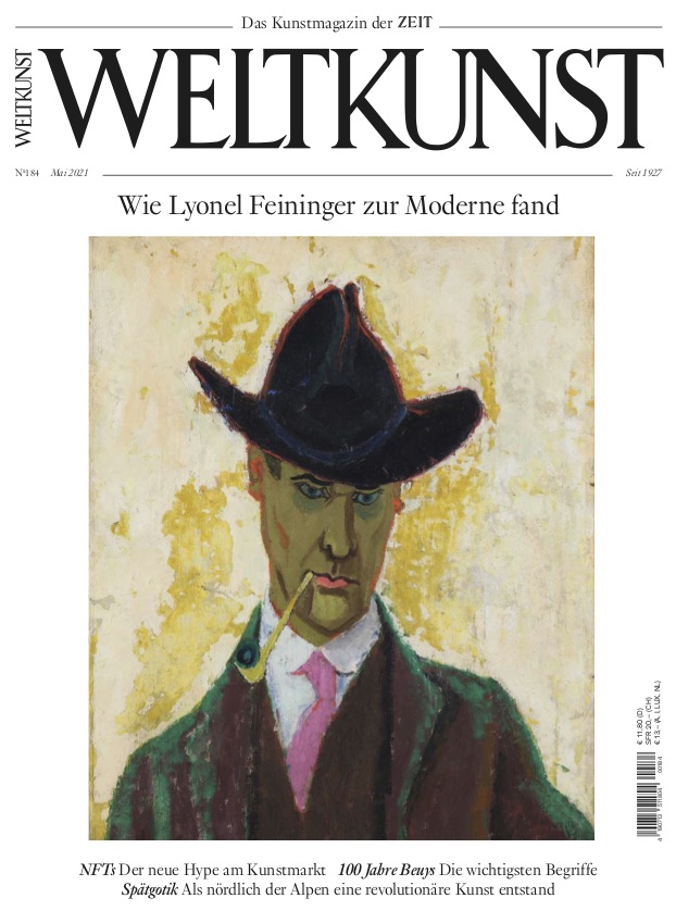 Weltkunst Mai Cover Feininger
