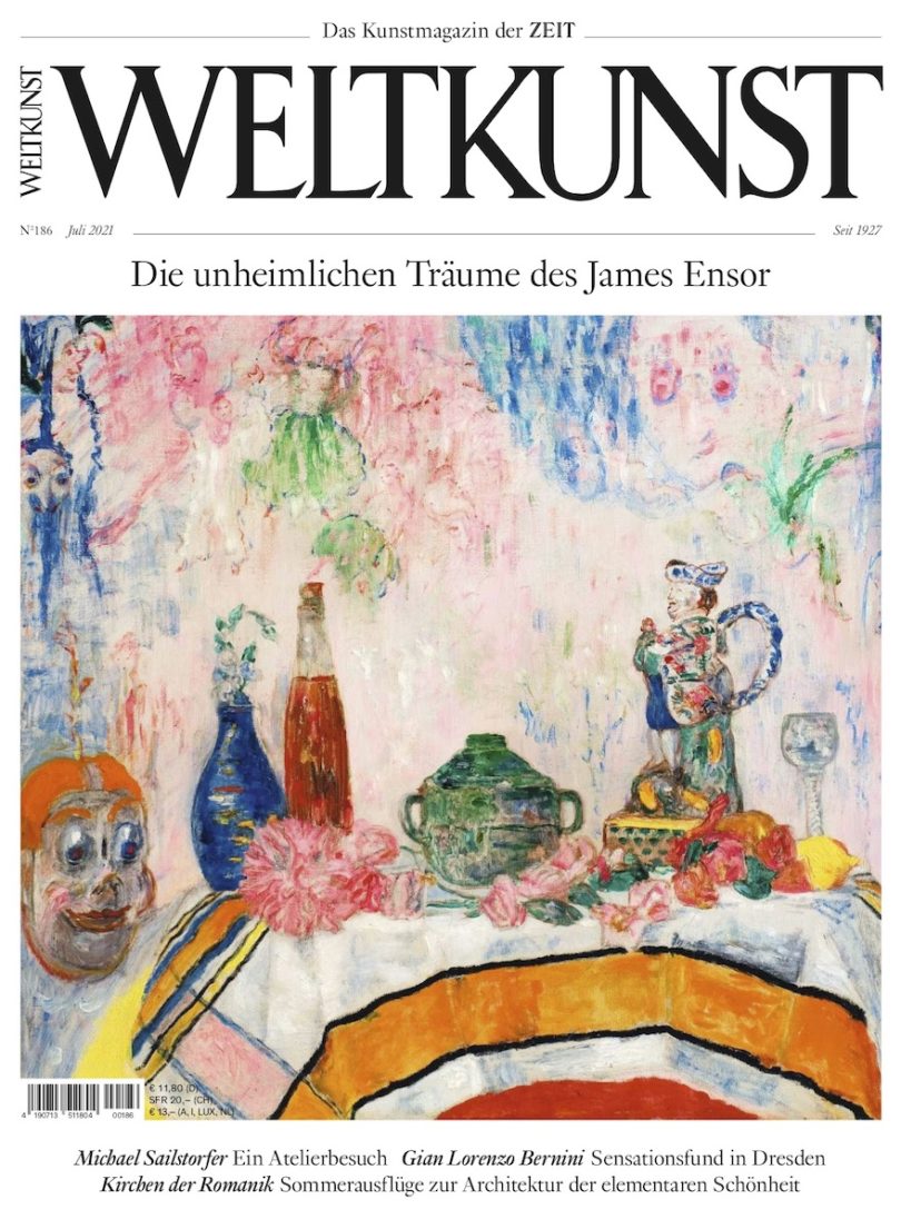 Das neue Heft Cover James Ensor