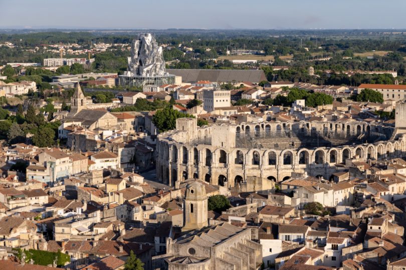 Blick auf Arles