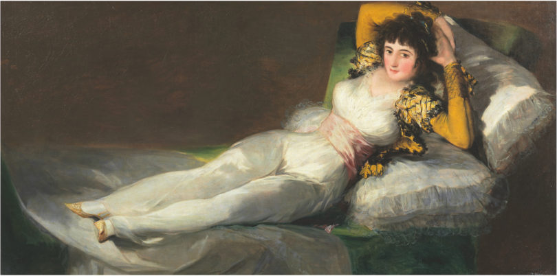 Bekleidete Maja Goya Ausstellung Basel