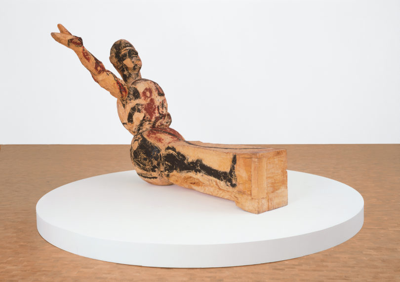 Baselitz Modell für eine Skulptur, Centre Pompidou