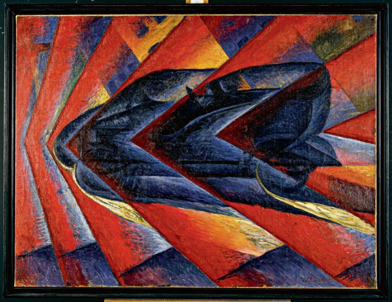 Luigi Russolo „Automobile in corsa“ Oldtimer Paris