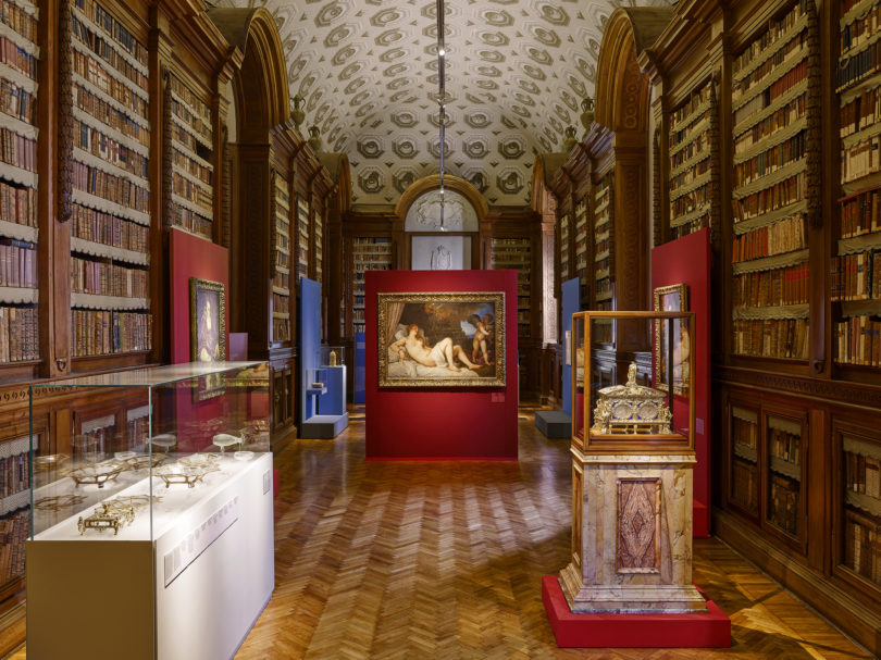 Biblioteca Palatina des Palazzo della Pilotta Tizian Danaë