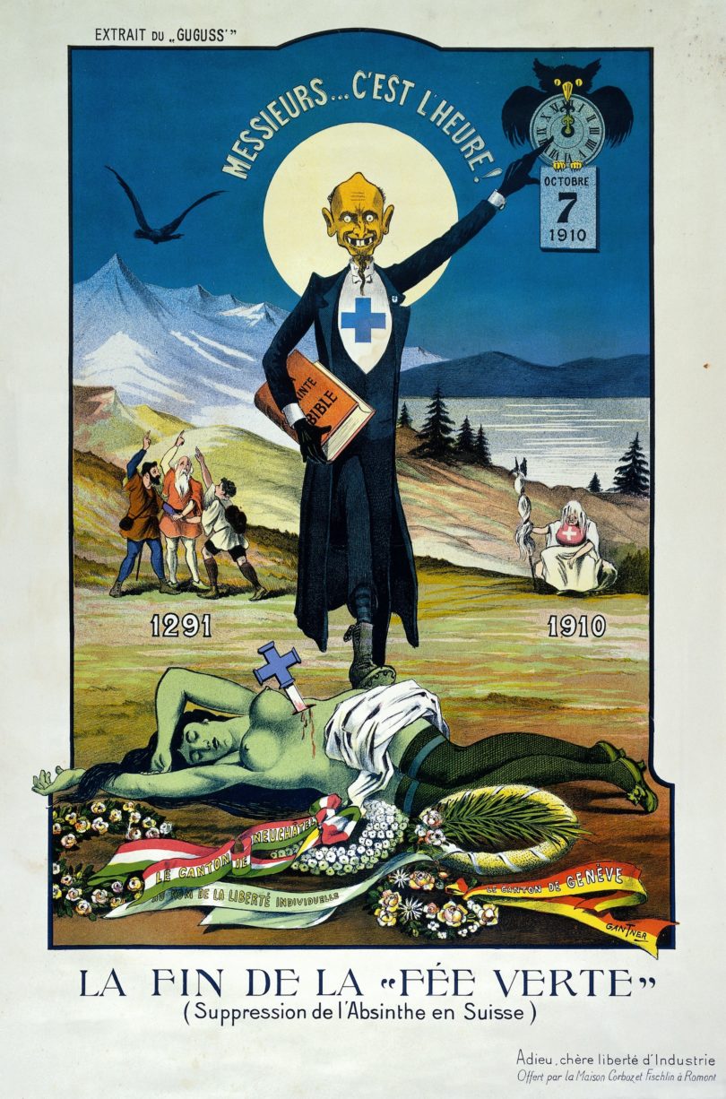 Albert-Henri Gantner Karikatur Guguss