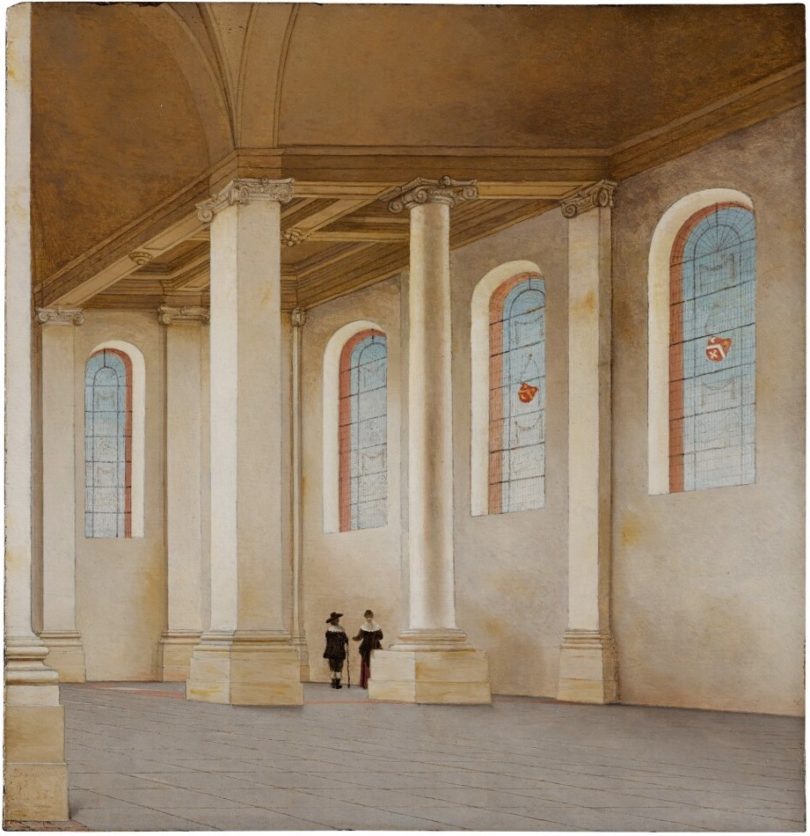 Pieter Jansz. Saenredam Das Innere der Nieuwe Kerk Sotheby's