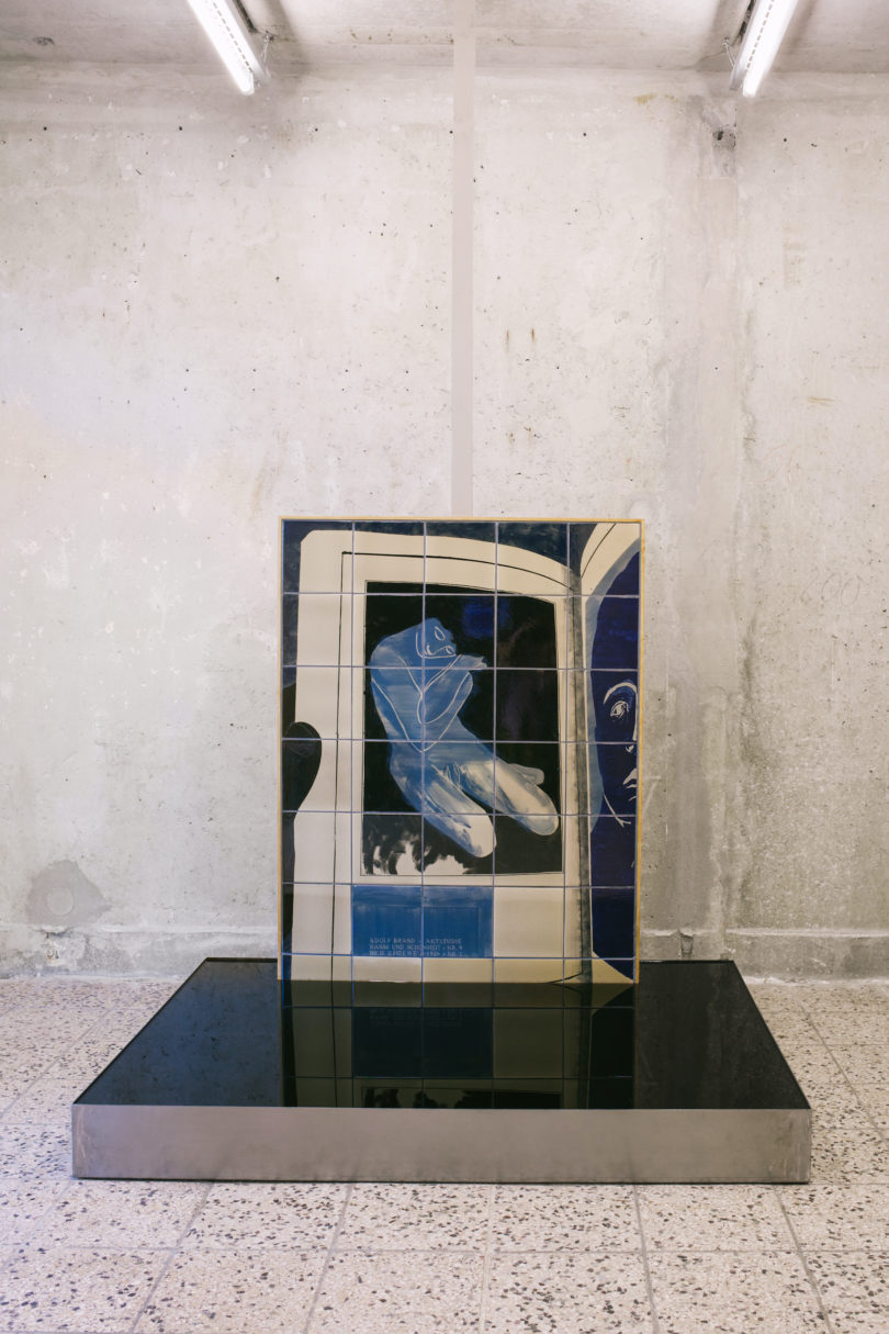 Skulptur aus Fliesen von Lucas Odahara Berlin Art Prize