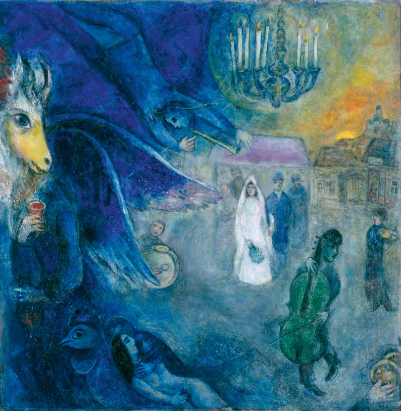 Chagall Die Lichter der Hochzeit Ausstellung