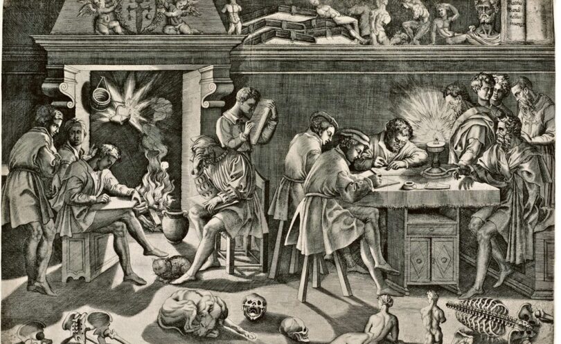 Enea Vico Die Akademie von Baccio Bandinelli