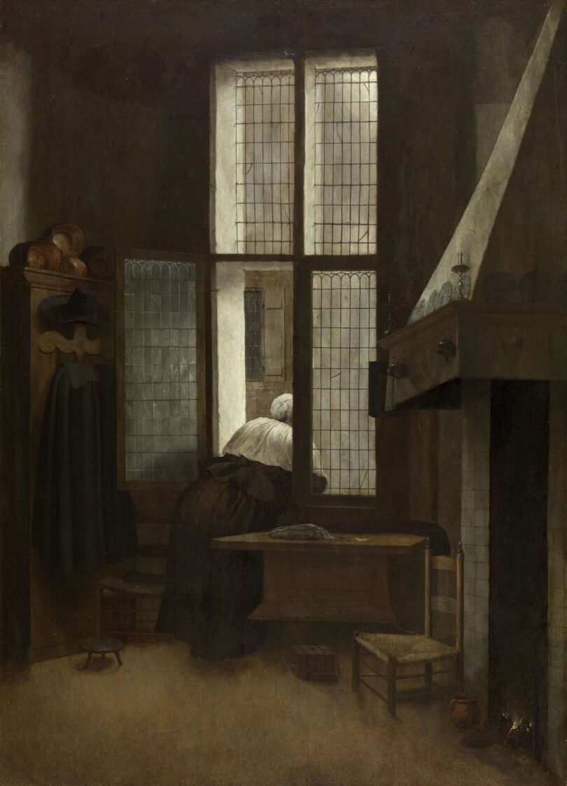 Jacobus Vrel Frau am Fenster 1654