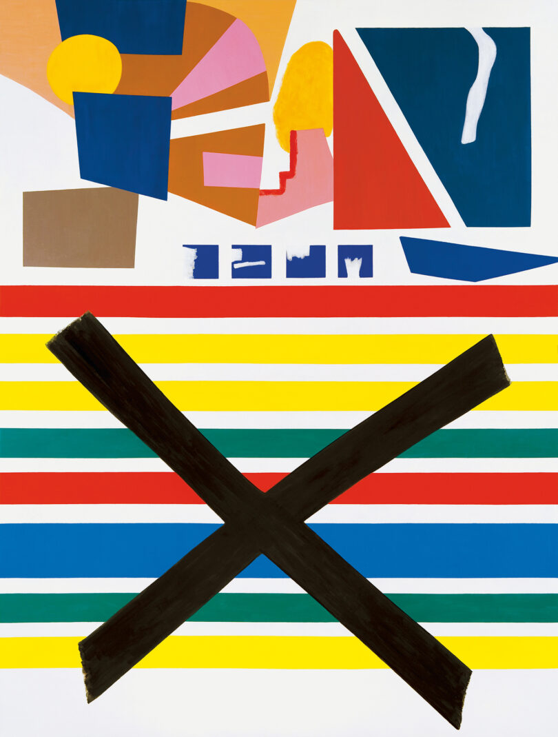 Shirley Jaffe X, encore