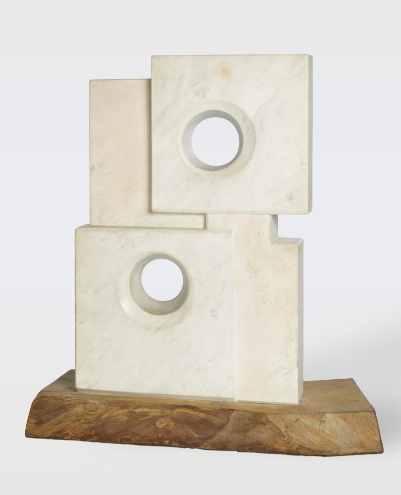 Barbara Hepworth Marble with Colour Crete