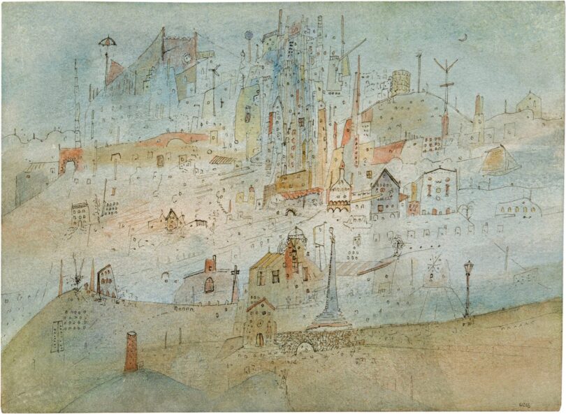 Wols Ville arabe Ville promenade N° II