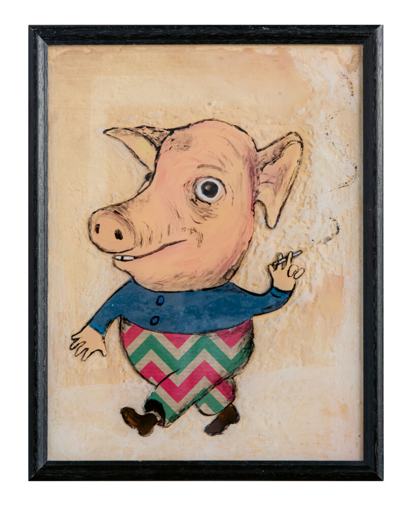 Jan Kummer Bummelndes Schwein