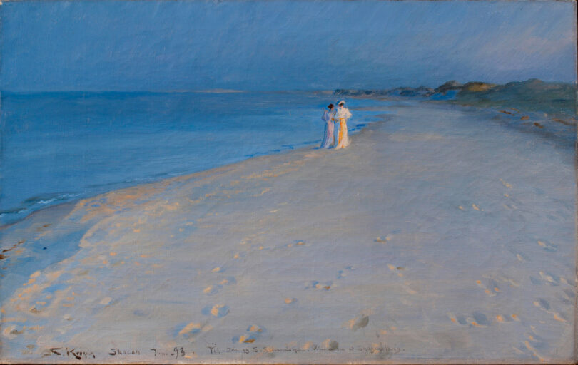 Peder Severin Krøyers Skagen Strand Sommer