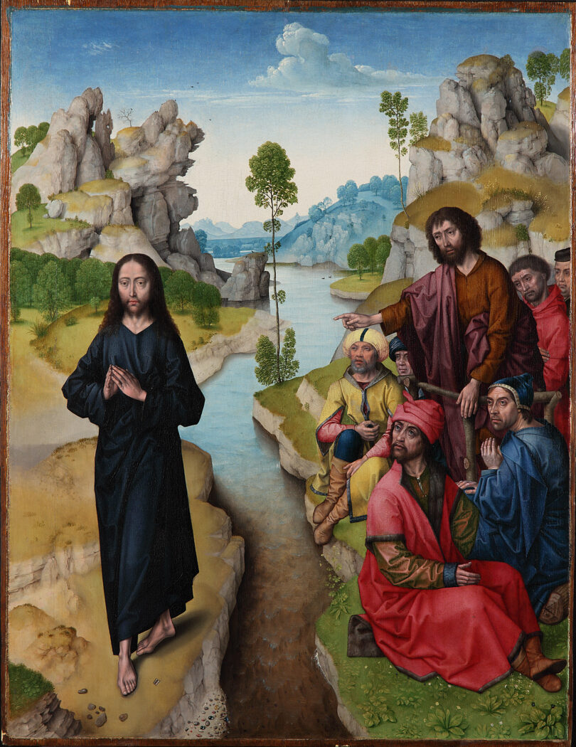 Dieric Bouts Erscheinung Christi an der Berytusbrücke
