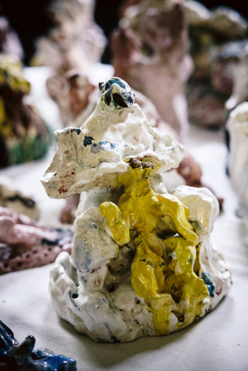 Das Zusammenspiel von zwei Körpern inspiriert die Malerei von Katharina von Werz