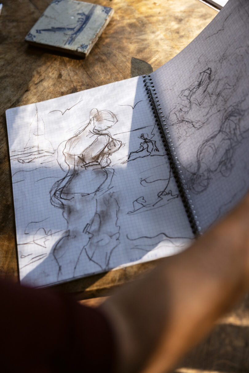 Der Skizzenblock von Katharina von Werz