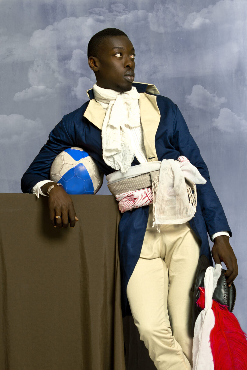 Omar Victor Diops Werk „Jean-Baptiste Belley 1746–1805“ aus „Project Diaspora“ (2014). © Courtesy Omar Victor Diop / MAGNIN-A, Paris
