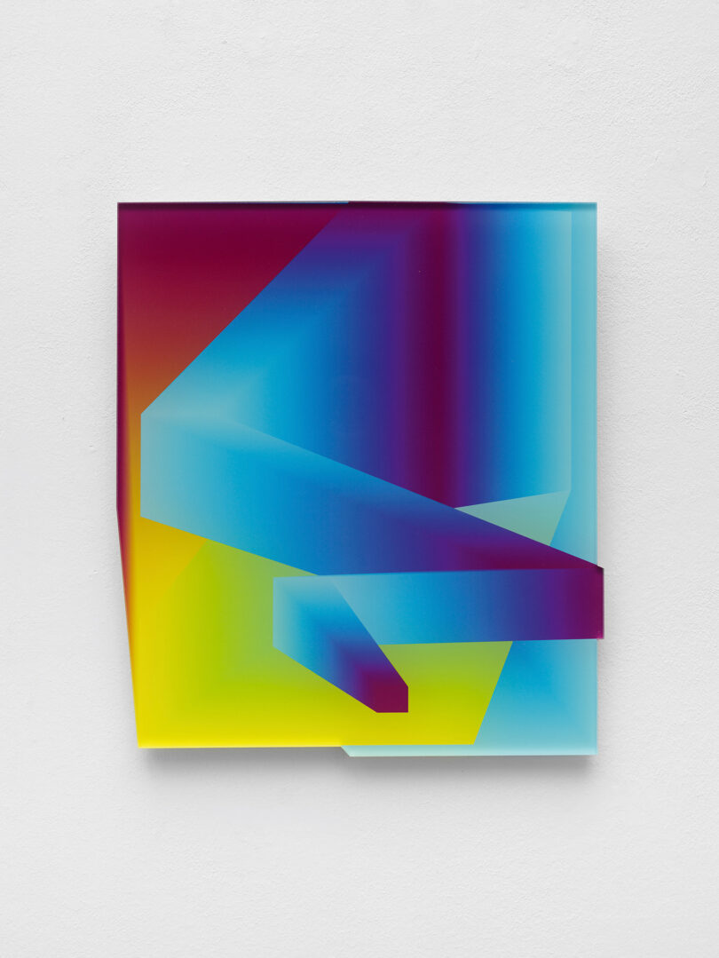 Damjanski sieht die Welt um sich herum dank selbst entwickelter Apps aus der Perspektive einer Maschine, so entstehen Bilder wie „Mountain View Point“ (2022). © Marjorie Brunet Plaza/Courtesy of the artist and Office Impart