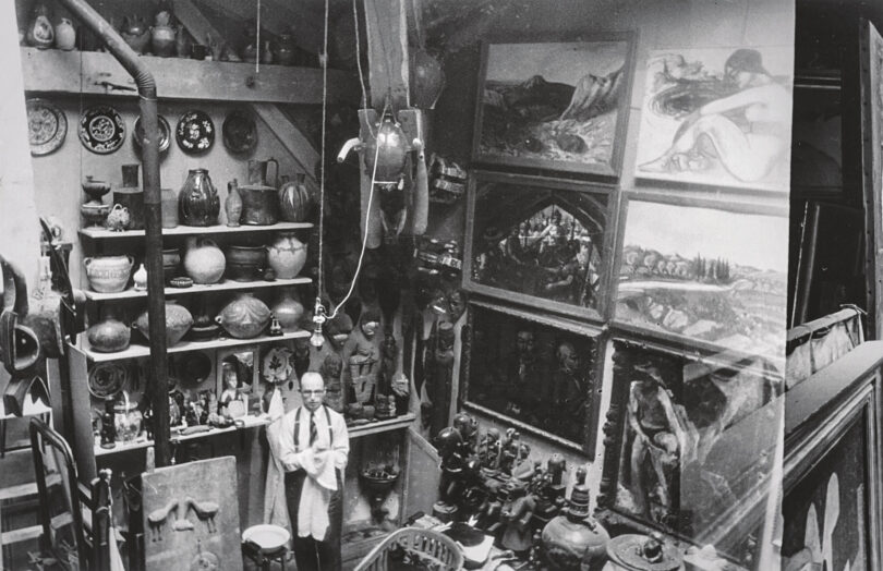 Atelier de Josef Müller, Paris, ca. 1935. © abm - archives Barbier-Mueller