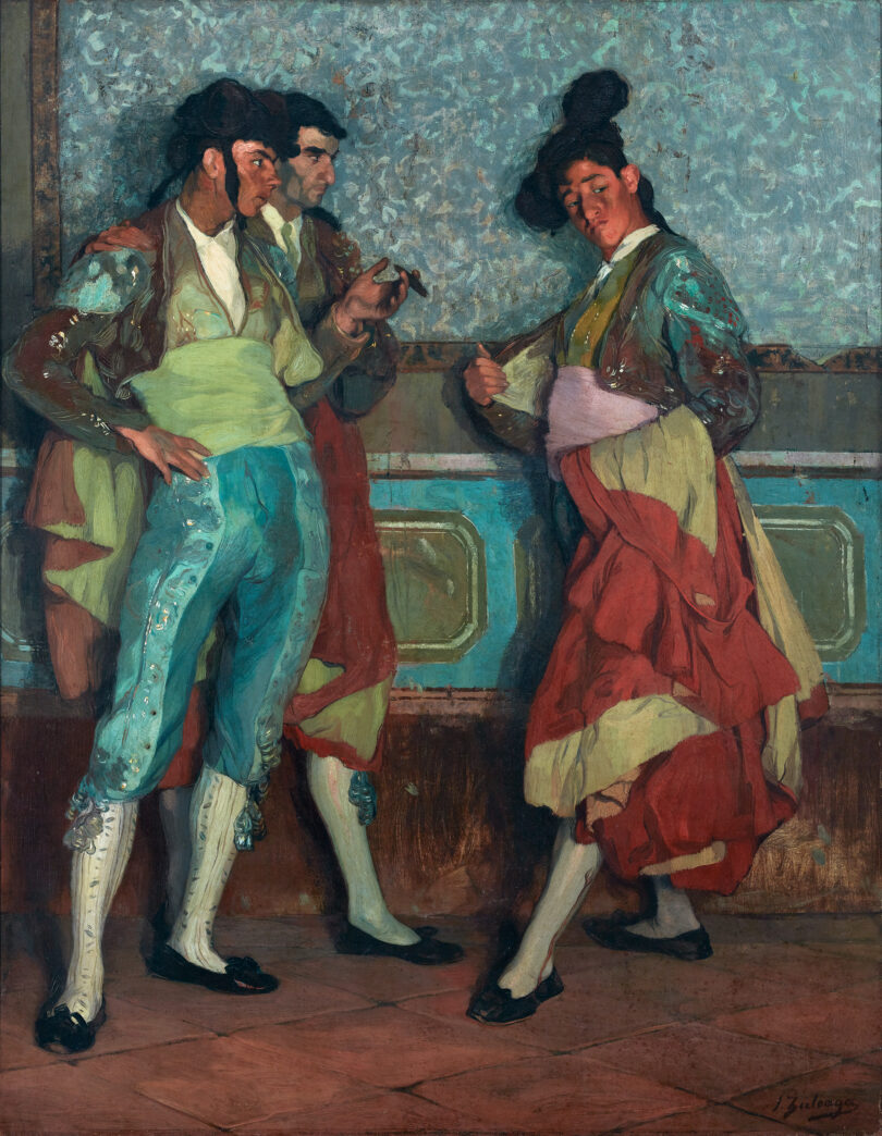 Ignacio Zuloaga, „Junge Toreros aus dem Dorf“, 1906, Öl auf Leinwand, 197 x 154 cm. © Museo Nacional Centro de Arte Reina Sofía, Madrid