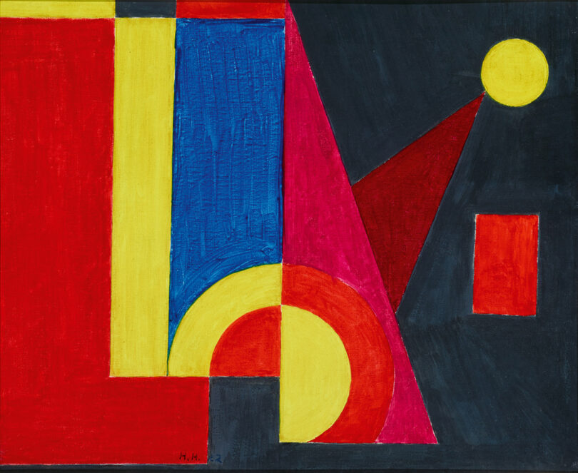 Abstrakte Komposition von Hannah Höch aus dem Jahr 1922
