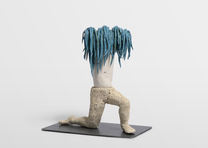 Skulptur „Medulla 6“ der französischen Künstlerin Marion Verboom, zu sehen bei Wentrup in Venedig