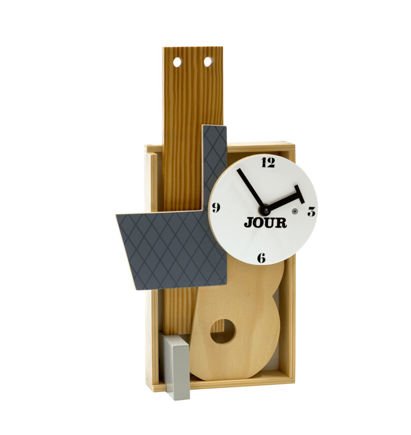 Prototyp von Daniel Weils Uhr „Jour“ aus der Serie „Living Room“ aus dem Jahr 1989