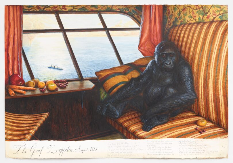 „The Graf Zeppelin“ (2014) zeigt die Reise eines Gorillas in den Zoo von Cincinnati im Jahr 1929.