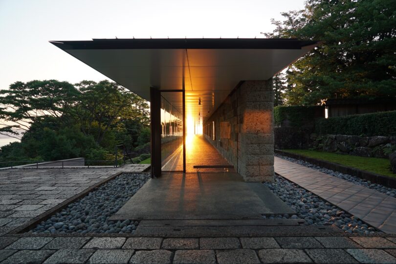 Das Enoura-Observatorium und die Odawara Art Foundation im japanischen Küstenort Odawara