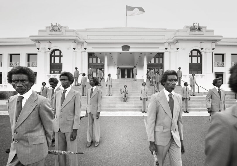 Michael Cook (Bidjara), „Majority Rule (Parliament)“, Majority Rule series, 2014