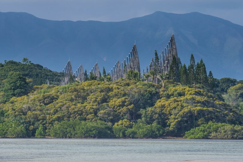 Das Tjibaou-Kulturzentrum in Neukaledonien.