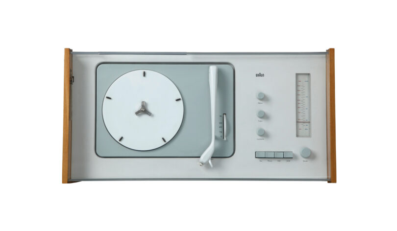 Radio-Plattenspieler-Kombination von Hans Gugelot und Dieter Rams aus dem Jahr 1956