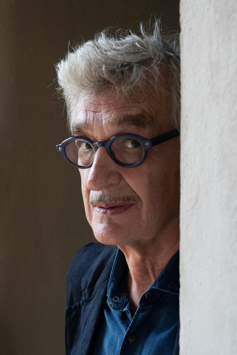 Wim Wenders, 2023, aufgenommen von Ehefrau Donata Wenders.