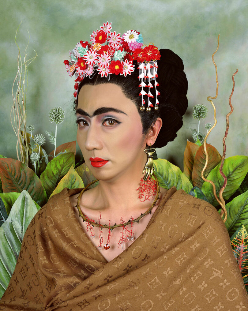 Yasumasa Morimura, „An Inner Dialogue with Frida Kahlo“, 2001